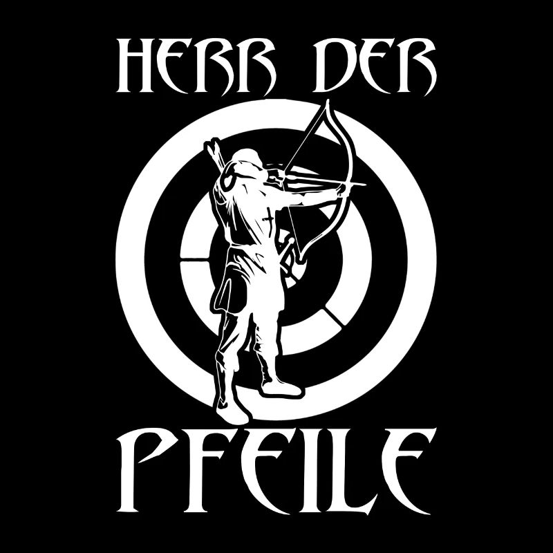 Herr der Pfeile Bogenschütze Bogenschießen