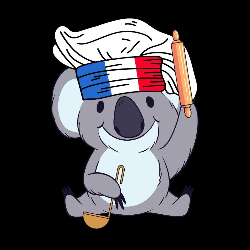 Frankreich Koch Koala Bäcker Paris Cuisine Chef