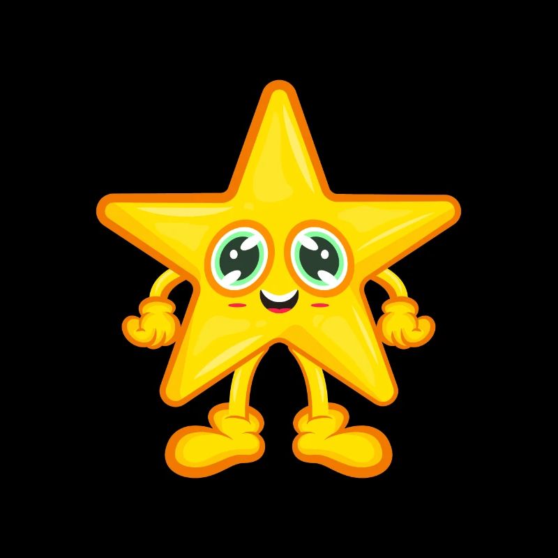 Bande dessinée étoile astérisque