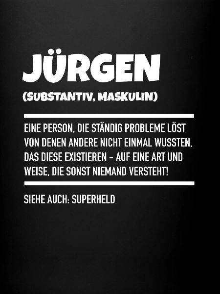 Jürgen Superheld Maskulin