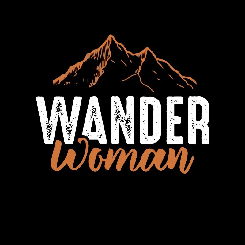 Wandern Frau Berge