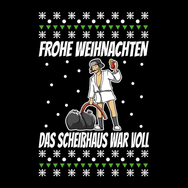 Frohe Weihnachten das Scheißhaus war voll