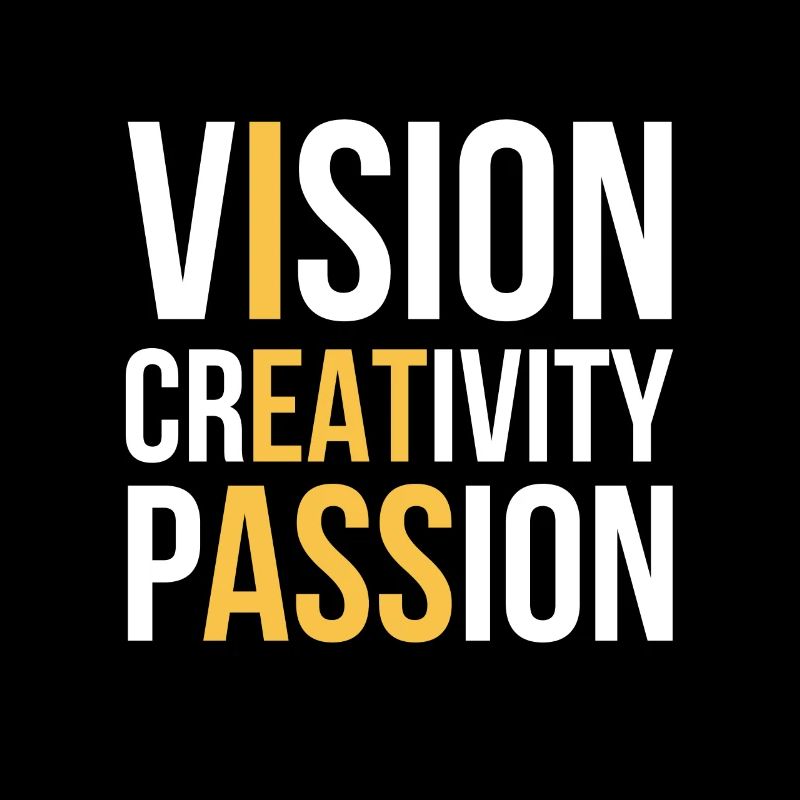 Vision Créativité Passion Drôle Message caché I