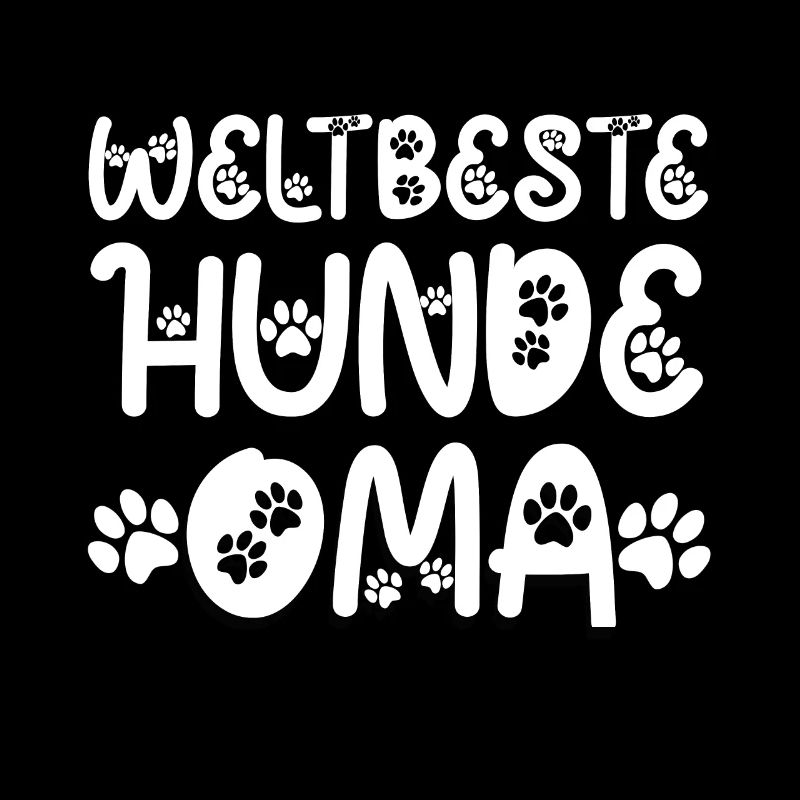 Weltbeste Hunde Oma Hundehalter Großmutter Hundeli