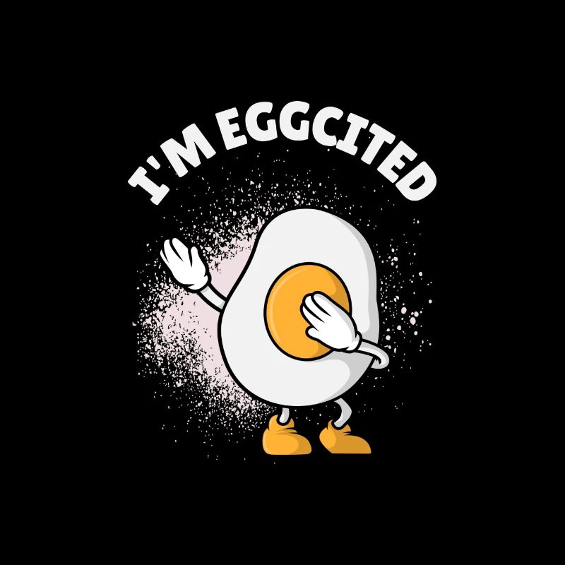 Cool fried egg with swag