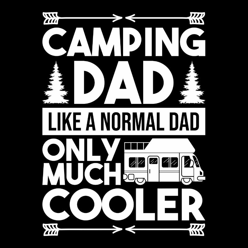 Camper Papa Camping Geschenk