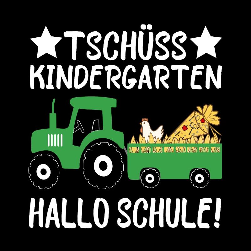 Einschulung Tschüss Kindergarten Hallo Schule