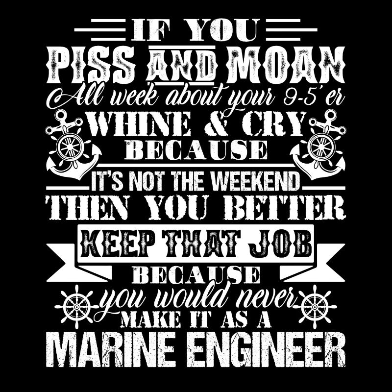 Proud To Be A Marine Engineer
