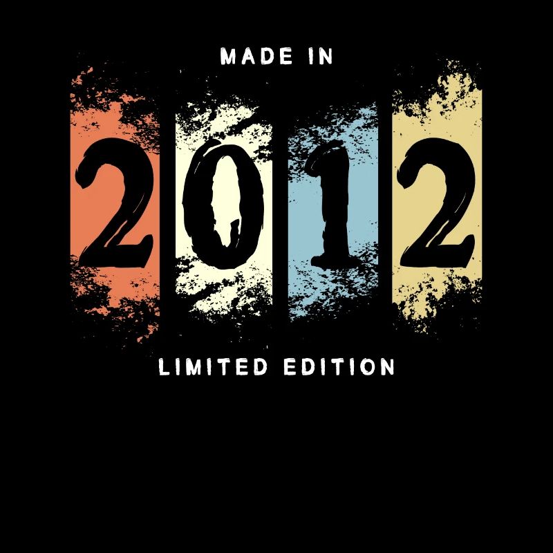 2012 Anniversaire cadeau vintage