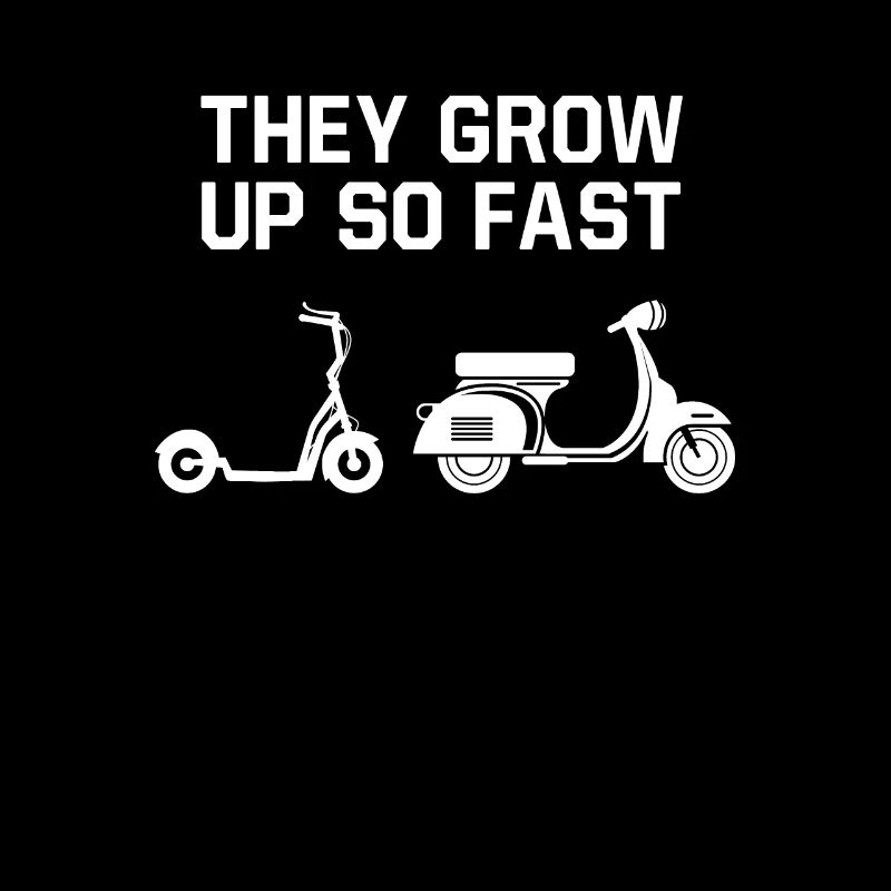 They Grow Up So Fast Roller Motorroller Scooter