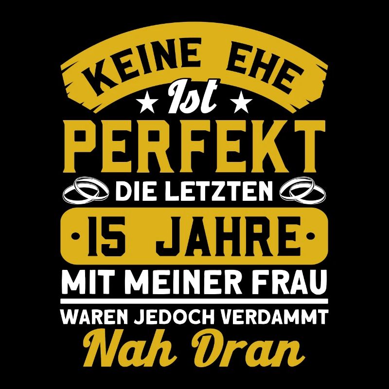 15. Hochzeitstag Kristallhochzeit Ehepaar Geschenk