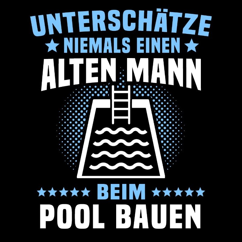 Pool Männer Poolbauer Poolbecken Gartenpool
