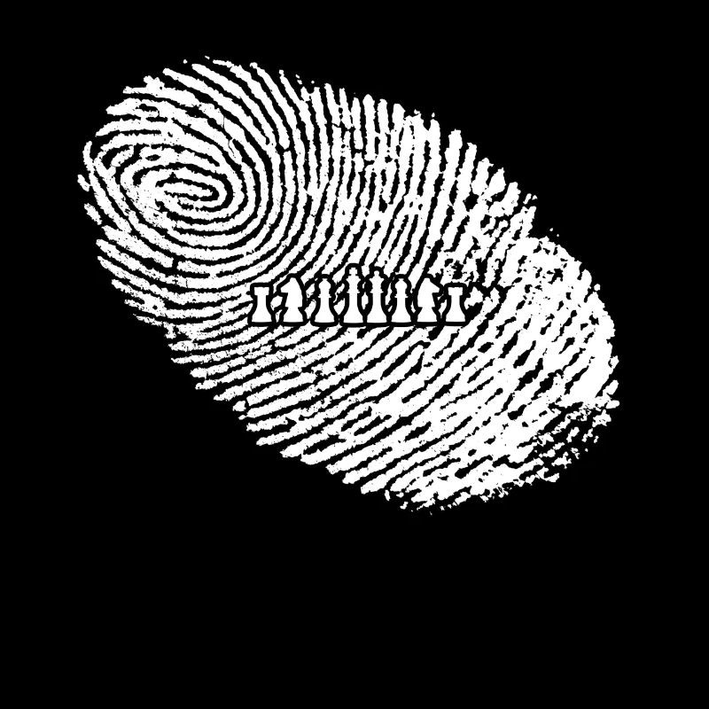 empreintes digitales adn dns koenig d'échecs cadeau