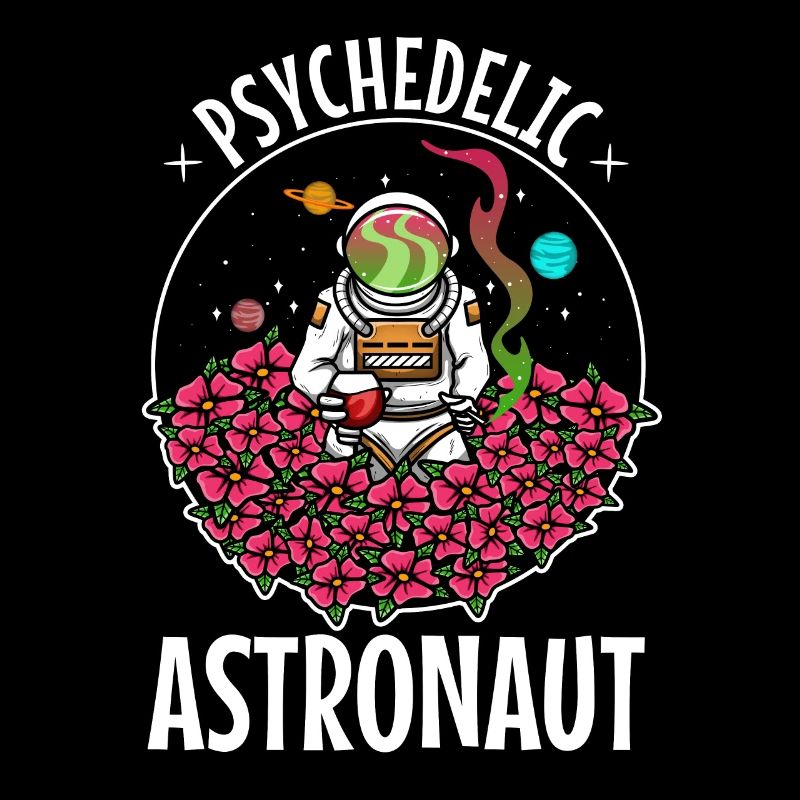 Astronaute psychédélique