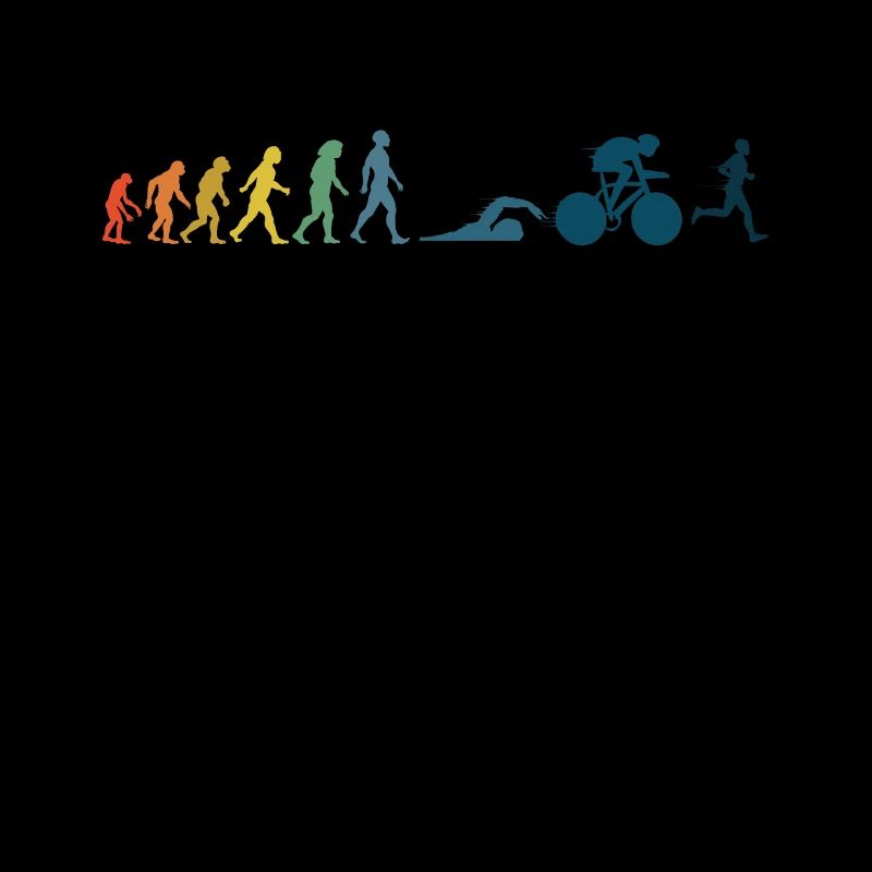 Triathlon Laufen Triathleten Wettkampf Evolution