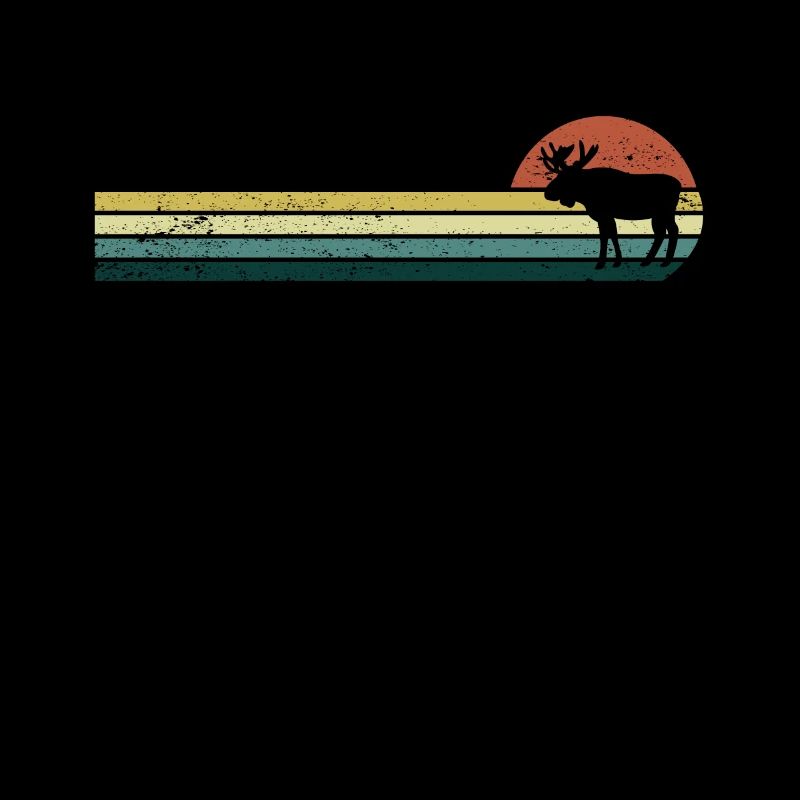 Moose Retro Nature Conservation