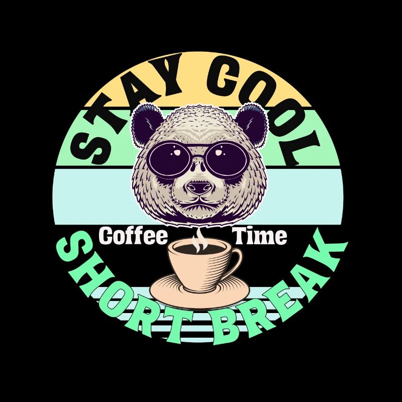 Kaffee Panda Temps de pause café Kaffee Pause