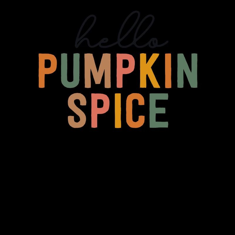 Hello Pumpkin Spice Latte Cute PSL Vintage Fall