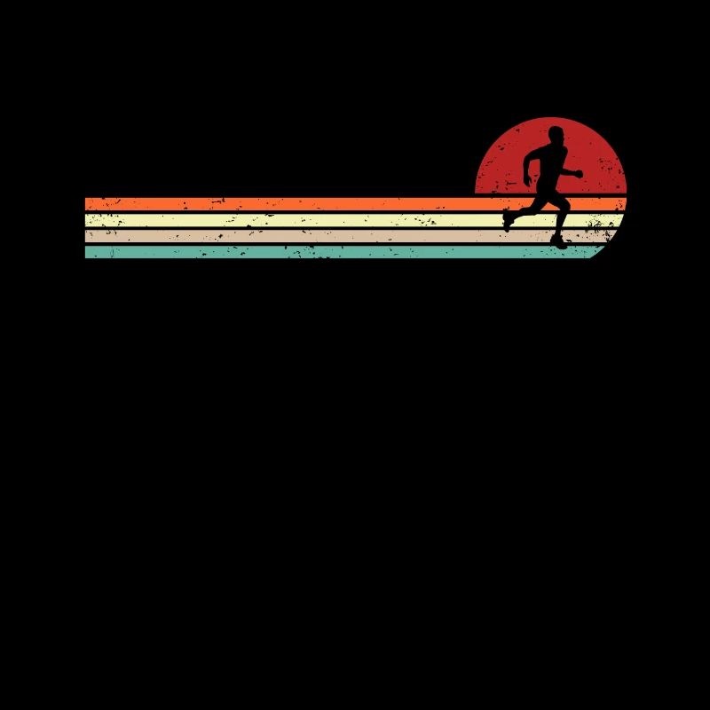 Jogging Running Marathon Runner Vintage