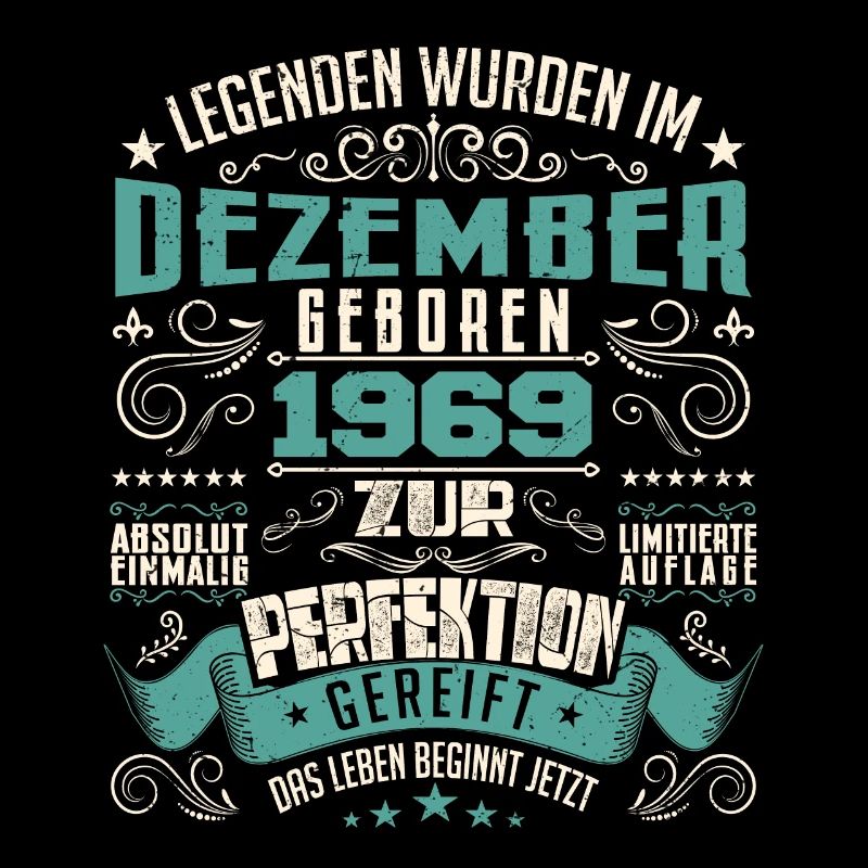 Legenden werden geboren im Dezember 1969