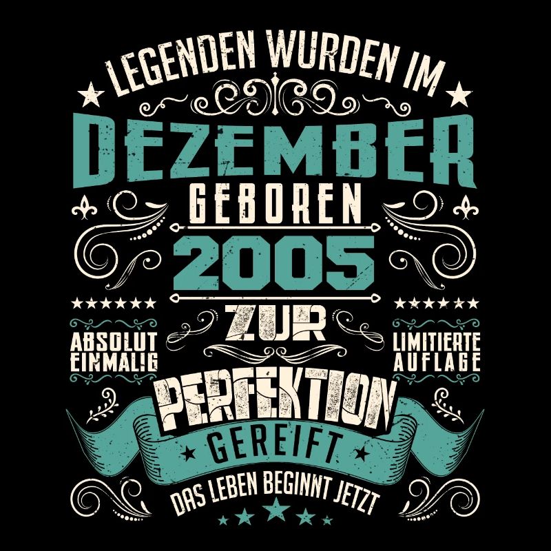 Legenden werden geboren im Dezember 2005