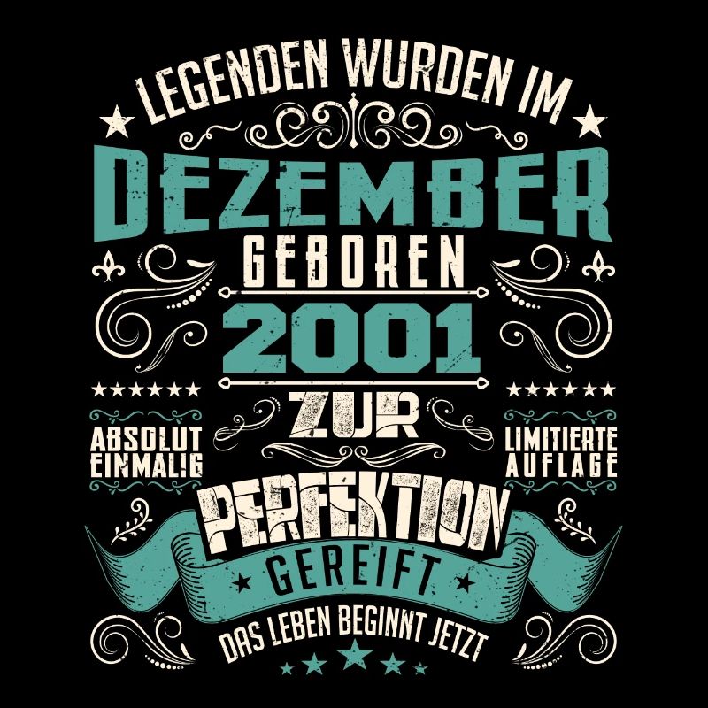 Legenden werden geboren im Dezember 2001