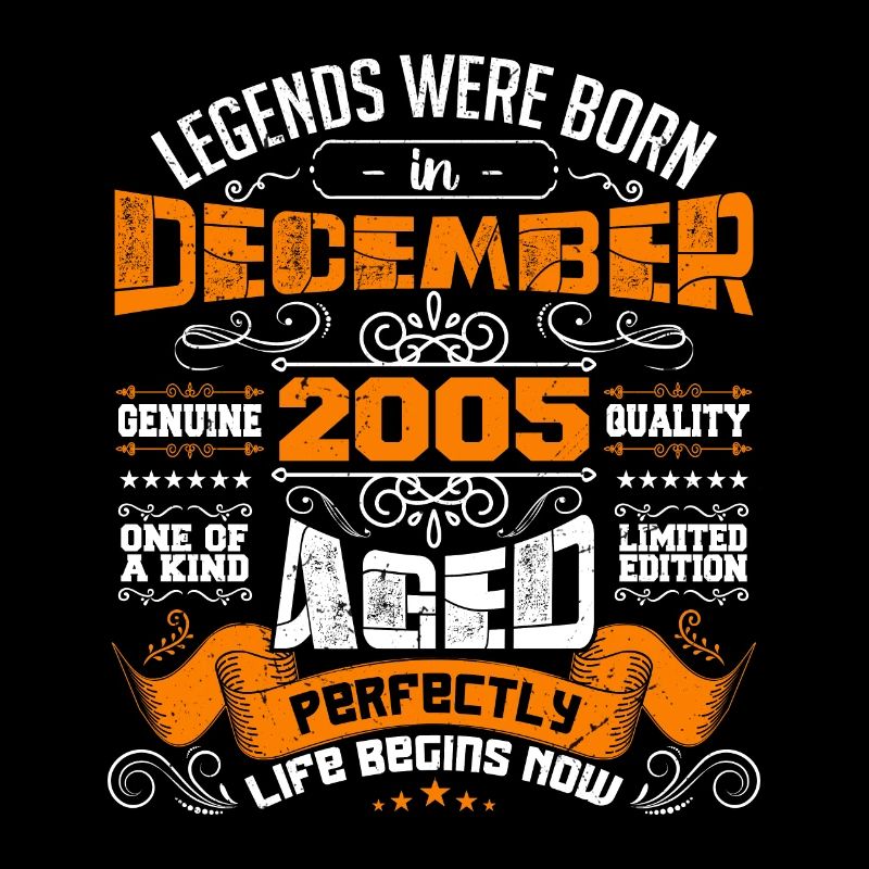 Legends were born in December 2005 | gift