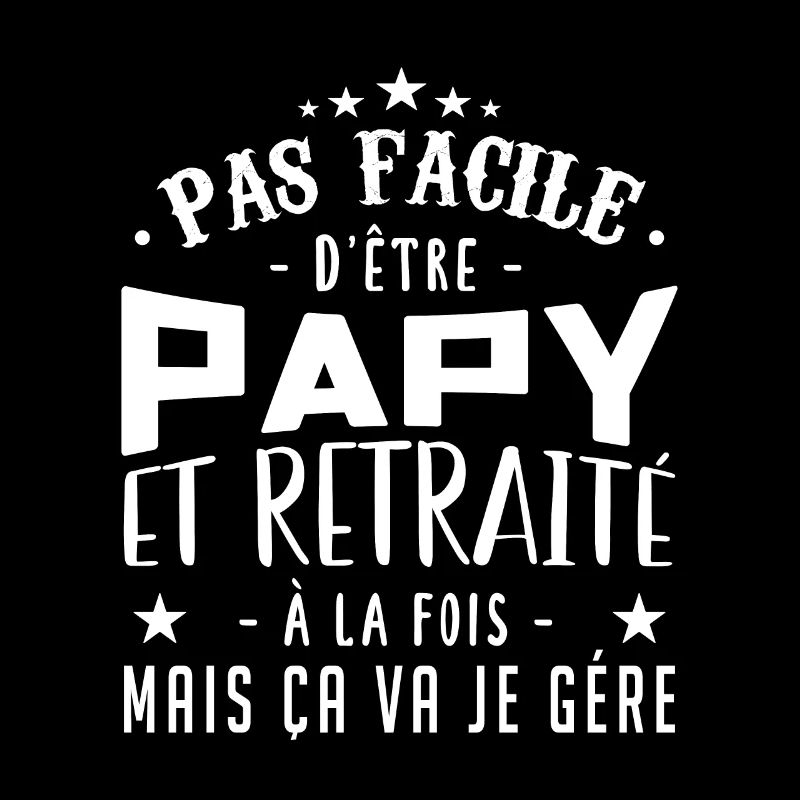 Papy retraite, cadeau papy