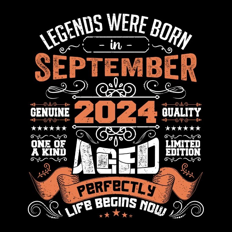 legends were born in September 2024 | gift ideas