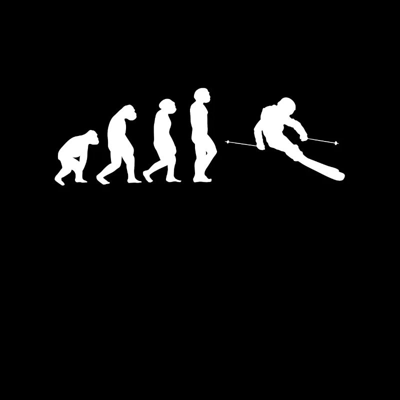 Skifahrer Evolution Skiing Après Ski