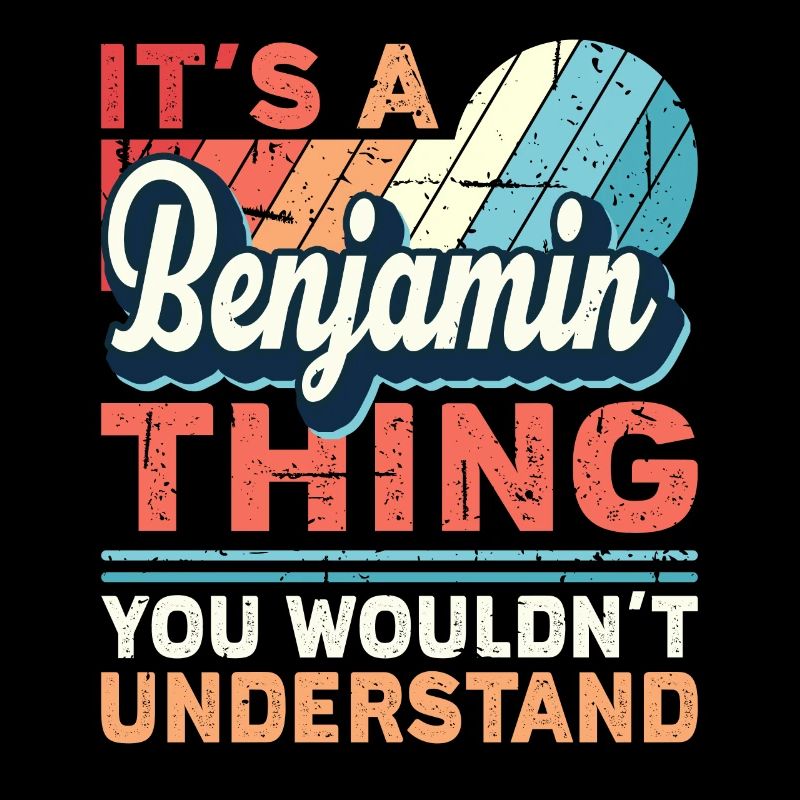 Name Benjamin Geschenk Geburtstag Namenstag