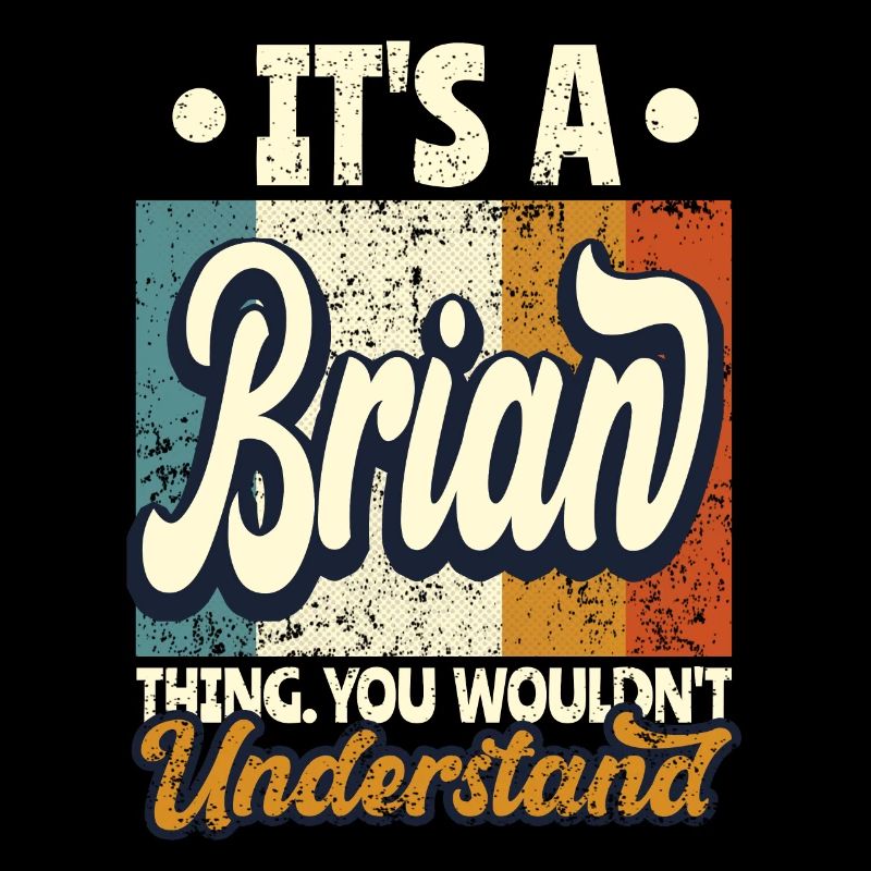 Name Brian Geschenk Geburtstag Spruch