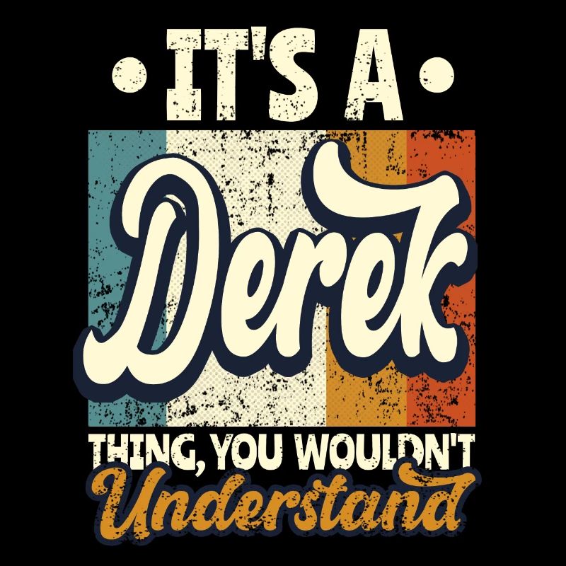 Name Derek Geschenk Geburtstag Spruch