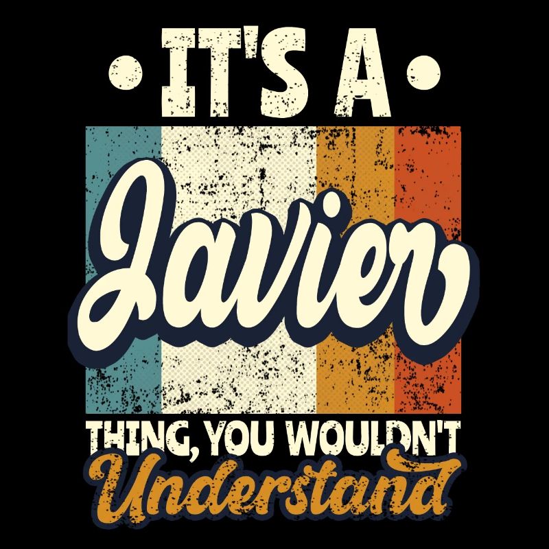 Nom Javier Cadeau Citation d’anniversaire