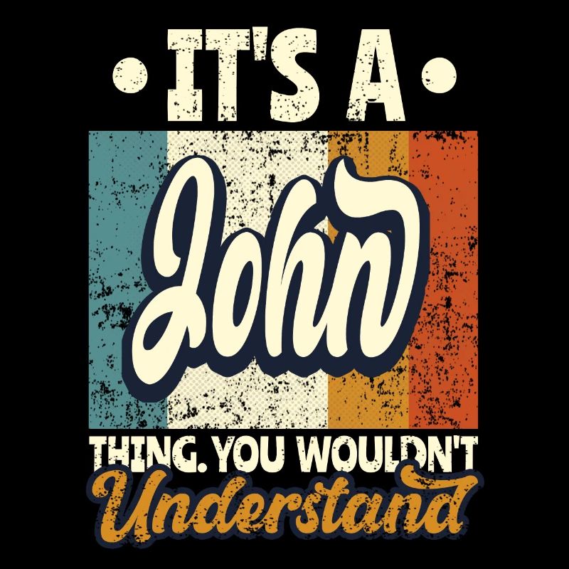 Name John Geschenk Geburtstag Spruch