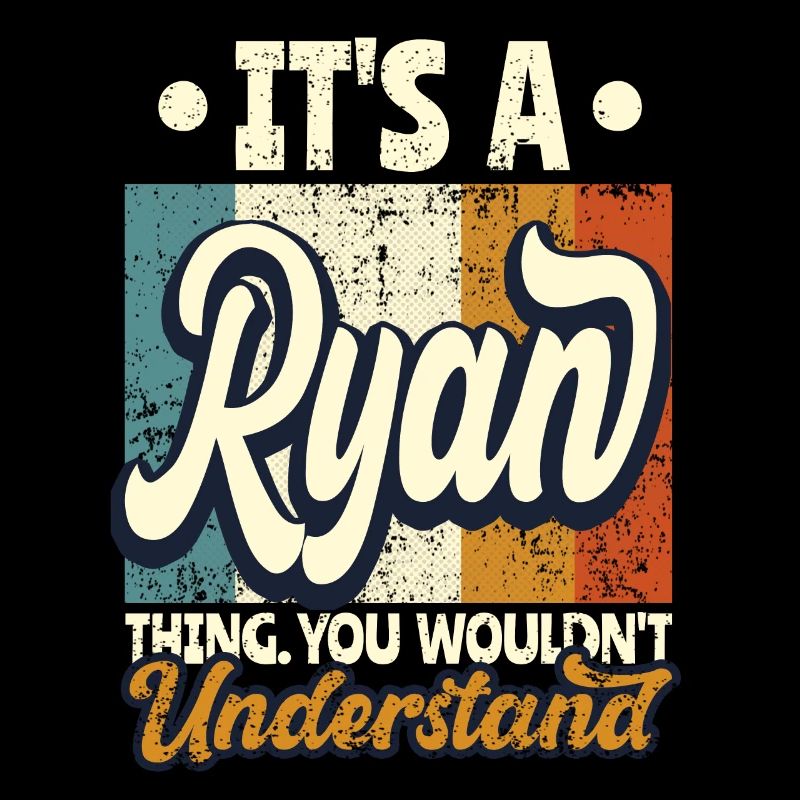 Nom Ryan Cadeau Citation d’anniversaire