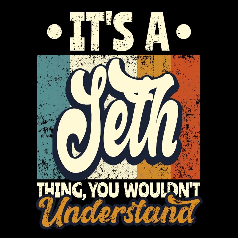 Name Seth Geschenk Geburtstag Spruch