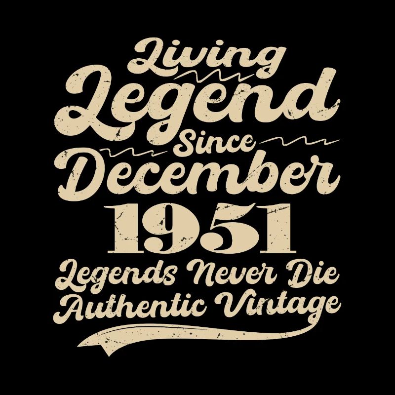 Es war einmal eine Legende. Dezember 1951 Geburts