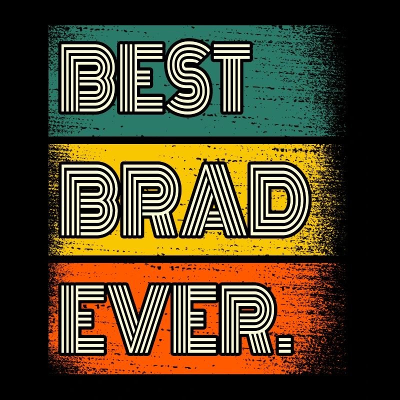 Brad Name Geschenk Spruch Lustig