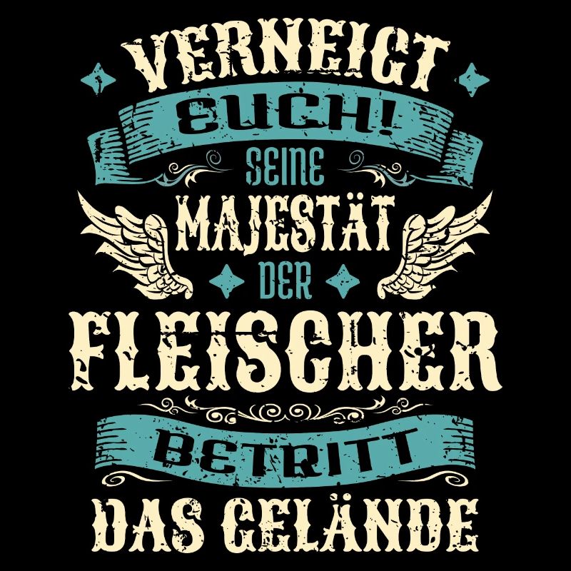 Fleischer Geschenk Lustige Sprüche
