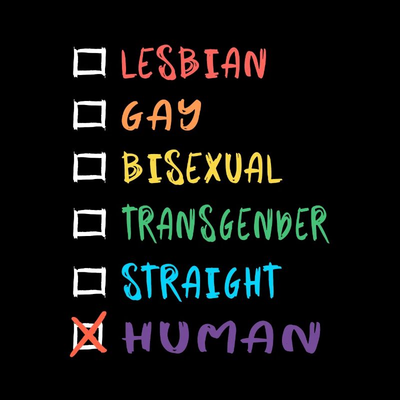 Human Rainbow Colors