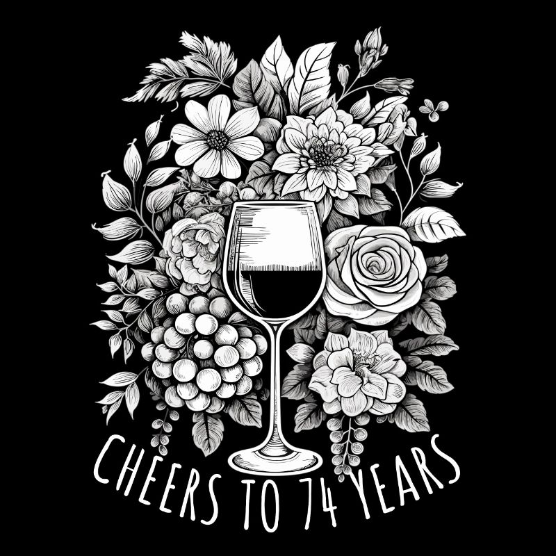 Geburtstag 74 Jahre Geschenk Spruch