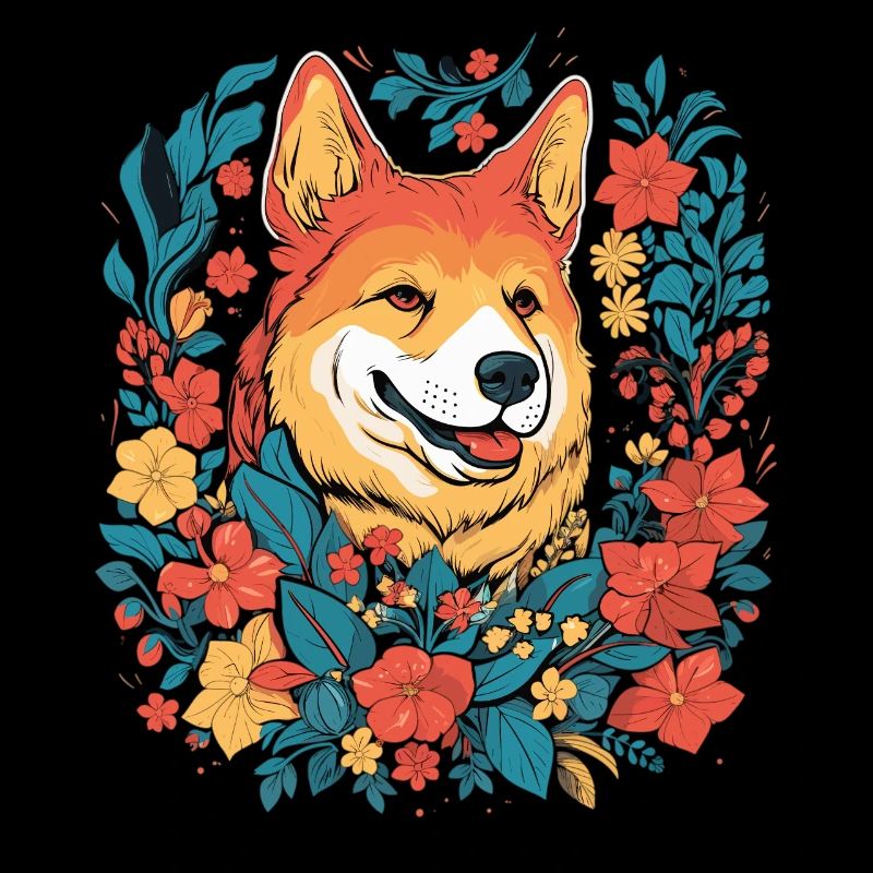 Akita Chien Cadeau