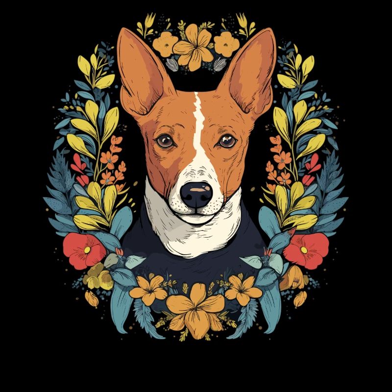 Basenji Hund Geschenk
