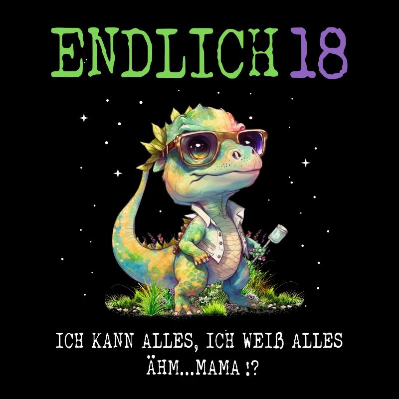 Endlich 18 Dino