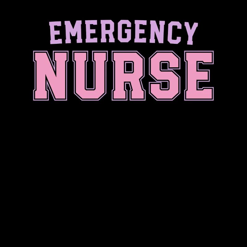 Emergency Nurse Trauma Queen Retro ER Emergency