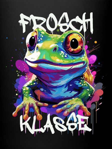 Graffiti Froschklasse Grundschule Klassentier