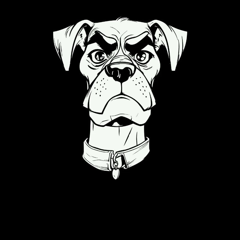 Hund Vierbeiner Lustig