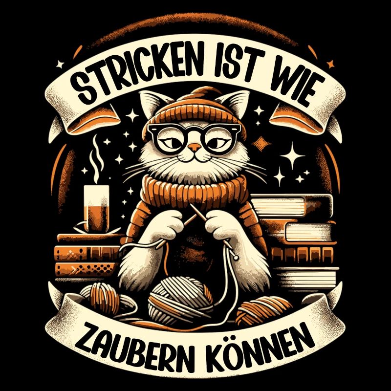 Stricken Strickerin Geschenk Wolle Geburtstag