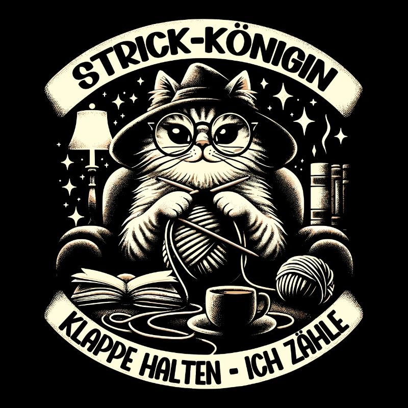 Stricken Strickerin Geschenk Wolle Geburtstag